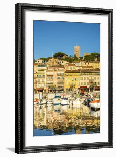 Le Vieux Port, Cannes, Alpes-Maritimes, Provence-Alpes-Cote D'Azur, French Riviera, France-Jon Arnold-Framed Photographic Print