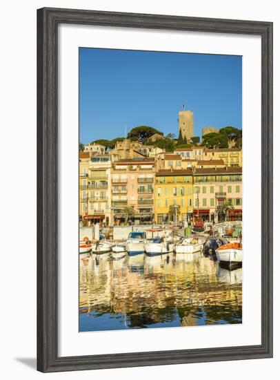 Le Vieux Port, Cannes, Alpes-Maritimes, Provence-Alpes-Cote D'Azur, French Riviera, France-Jon Arnold-Framed Photographic Print