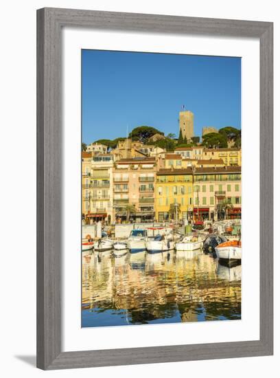 Le Vieux Port, Cannes, Alpes-Maritimes, Provence-Alpes-Cote D'Azur, French Riviera, France-Jon Arnold-Framed Photographic Print