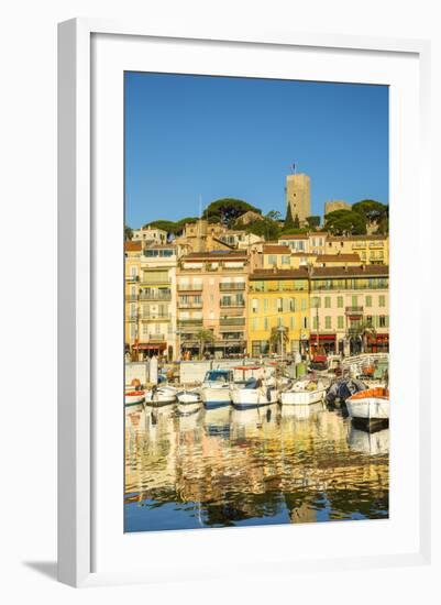 Le Vieux Port, Cannes, Alpes-Maritimes, Provence-Alpes-Cote D'Azur, French Riviera, France-Jon Arnold-Framed Photographic Print