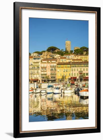 Le Vieux Port, Cannes, Alpes-Maritimes, Provence-Alpes-Cote D'Azur, French Riviera, France-Jon Arnold-Framed Photographic Print