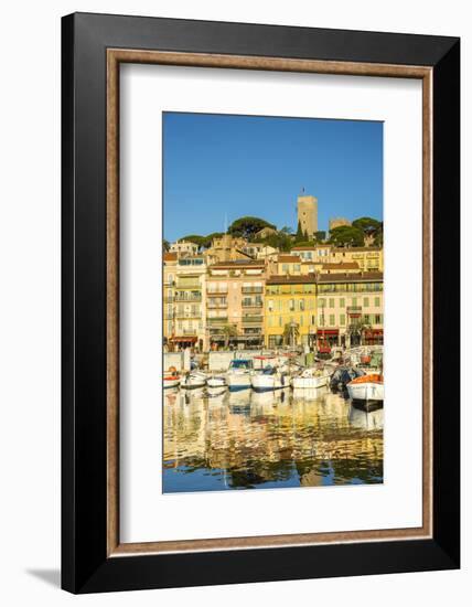 Le Vieux Port, Cannes, Alpes-Maritimes, Provence-Alpes-Cote D'Azur, French Riviera, France-Jon Arnold-Framed Photographic Print