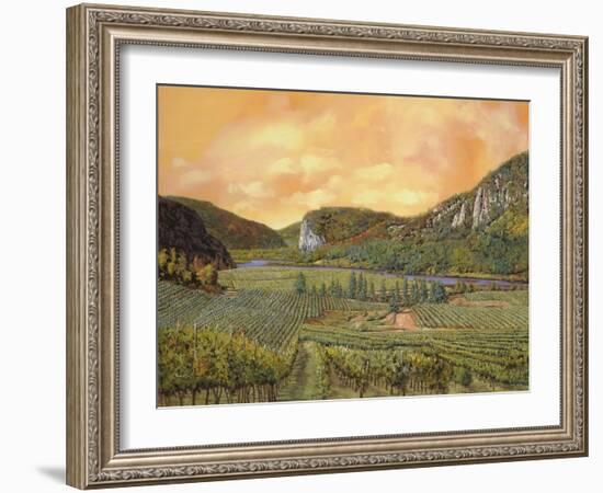 Le Vigne del 2010-Guido Borelli-Framed Giclee Print