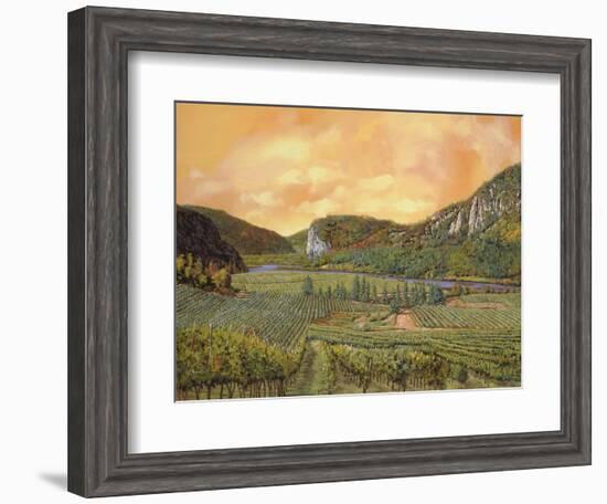 Le Vigne del 2010-Guido Borelli-Framed Giclee Print