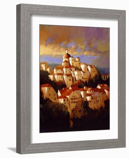 Le Village Anciens-Max Hayslette-Framed Giclee Print