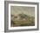 Le village de Knocke en Belgique-Camille Pissarro-Framed Giclee Print