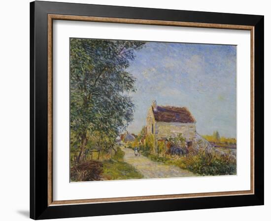 Le Village Des Sablons, 1885-Alfred Sisley-Framed Giclee Print