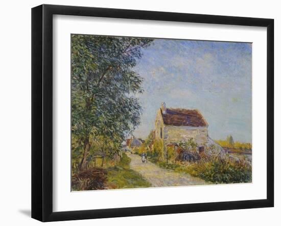 Le Village Des Sablons, 1885-Alfred Sisley-Framed Giclee Print