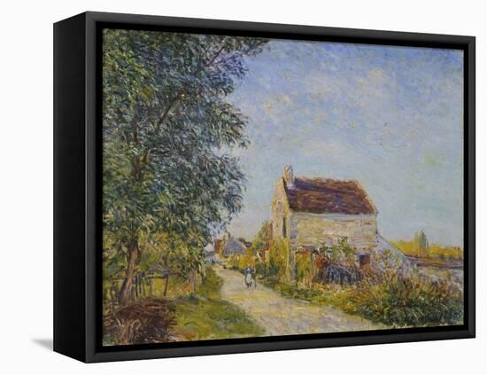 Le Village Des Sablons, 1885-Alfred Sisley-Framed Premier Image Canvas