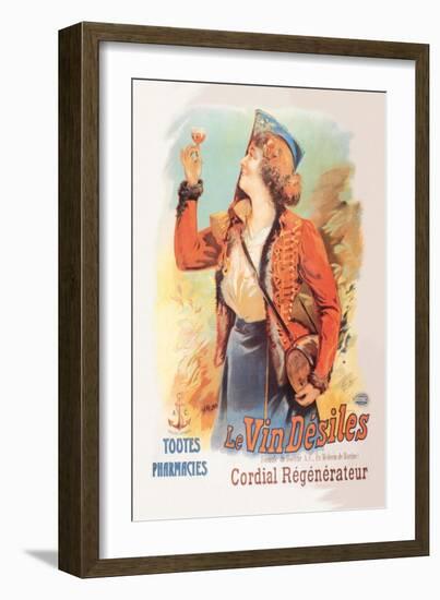 Le Vin Desiles-Francisco Tamagno-Framed Art Print