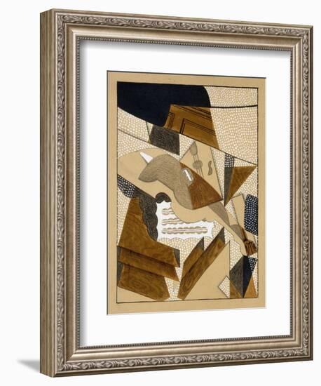 Le Violon, C.1915-1916-Juan Gris-Framed Giclee Print