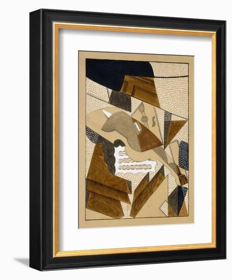 Le Violon, C.1915-1916-Juan Gris-Framed Giclee Print