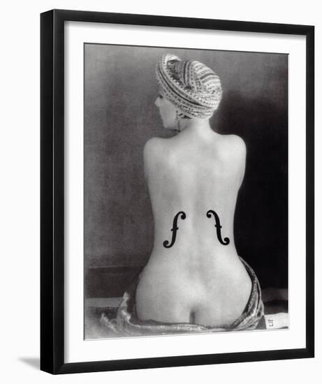 Le Violon dIngres-Man Ray-Framed Art Print