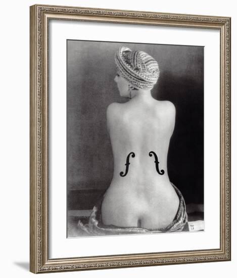 Le Violon dIngres-Man Ray-Framed Art Print