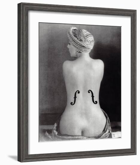 Le Violon dIngres-Man Ray-Framed Art Print