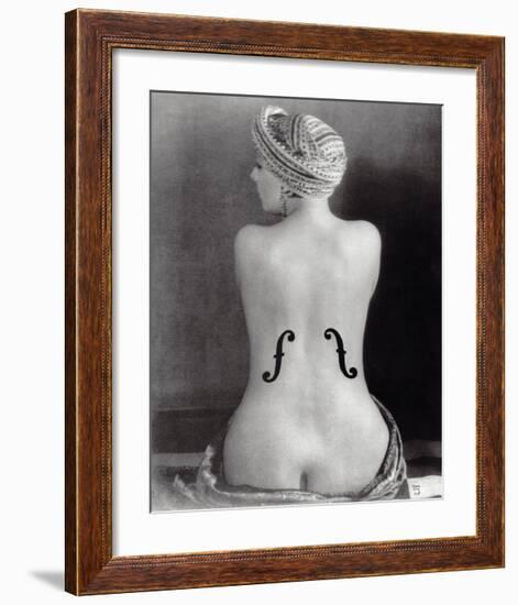 Le Violon dIngres-Man Ray-Framed Art Print