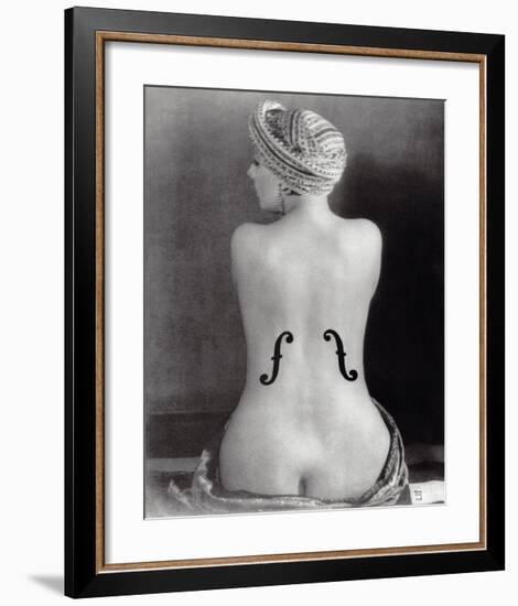 Le Violon dIngres-Man Ray-Framed Art Print