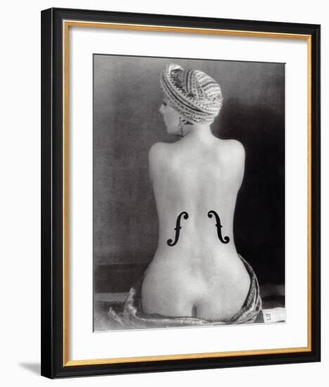 Le Violon dIngres-Man Ray-Framed Art Print