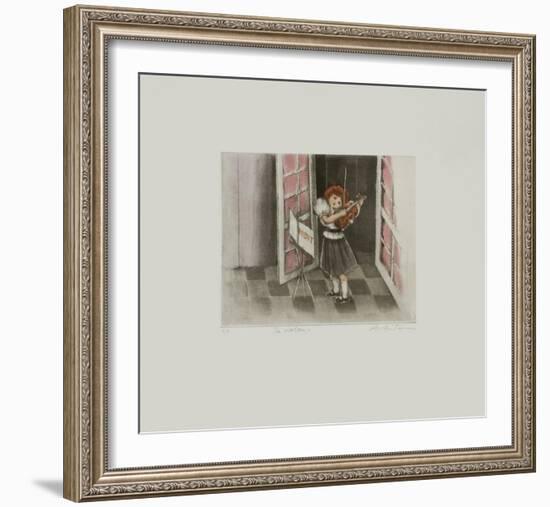 Le Violon-Annapia Antonini-Framed Limited Edition