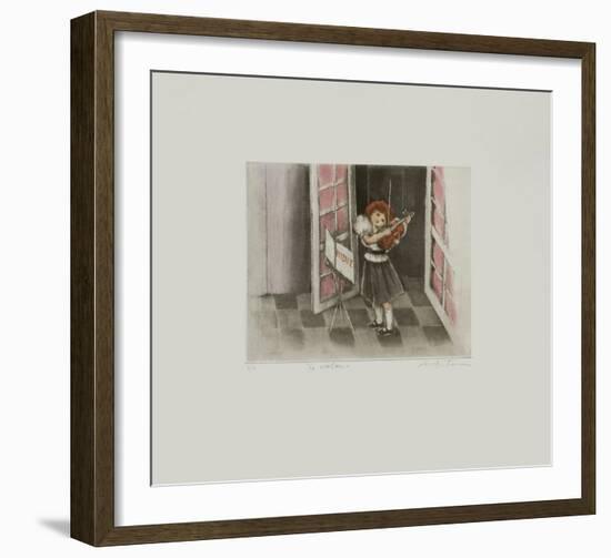 Le Violon-Annapia Antonini-Framed Limited Edition