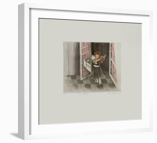 Le Violon-Annapia Antonini-Framed Limited Edition