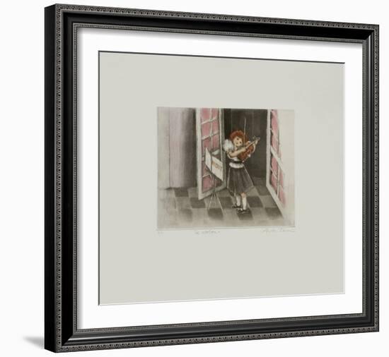 Le Violon-Annapia Antonini-Framed Limited Edition