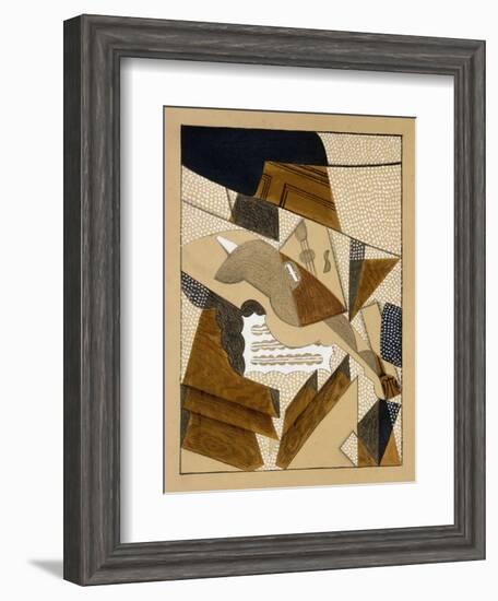 Le Violon-Juan Gris-Framed Giclee Print