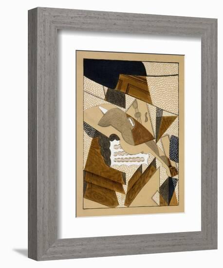 Le Violon-Juan Gris-Framed Giclee Print