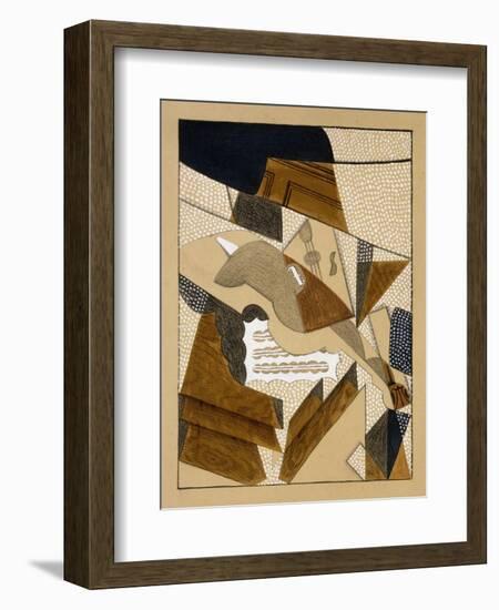 Le Violon-Juan Gris-Framed Giclee Print