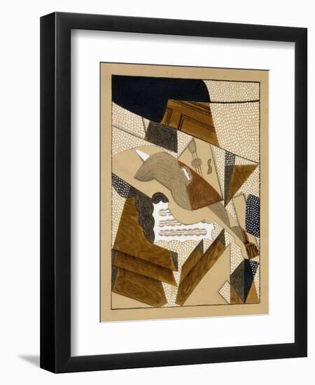 Le Violon-Juan Gris-Framed Giclee Print