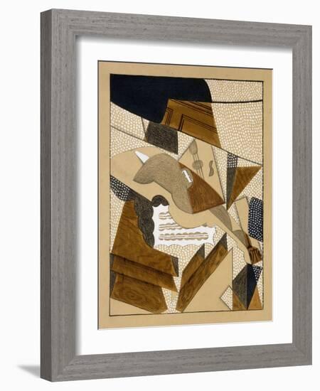 Le Violon-Juan Gris-Framed Giclee Print