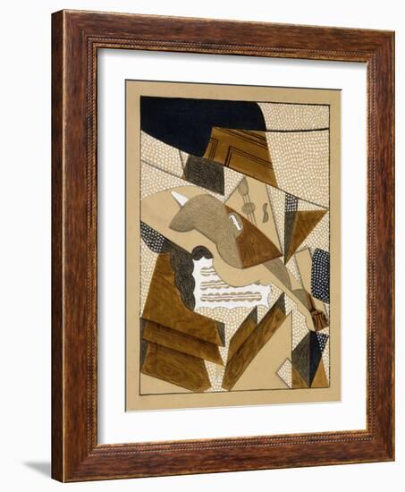 Le Violon-Juan Gris-Framed Giclee Print