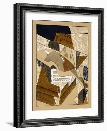 Le Violon-Juan Gris-Framed Giclee Print