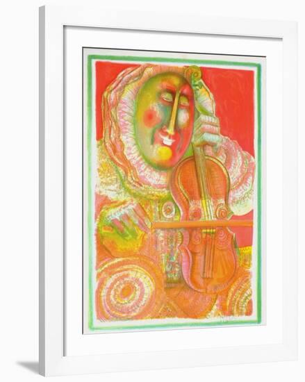 Le violoniste-Blasco Mentor-Framed Collectable Print