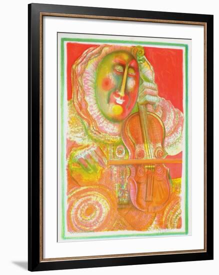 Le violoniste-Blasco Mentor-Framed Collectable Print