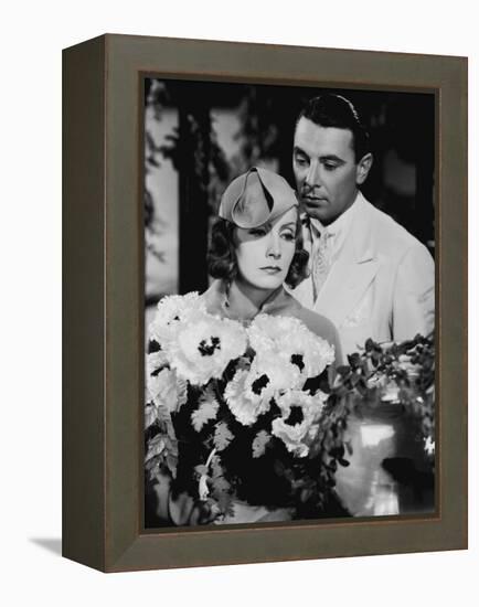 Le Voile des illusions THE PAINTED VEIL by Richard Boleslawski with Greta Garbo and George Brent, 1-null-Framed Stretched Canvas