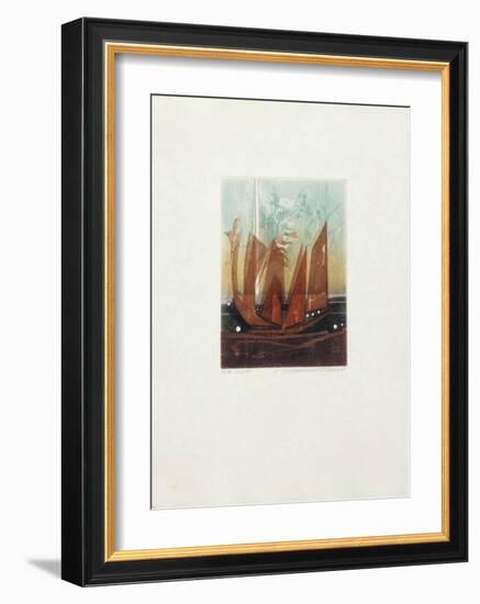 Le voilier-null-Framed Limited Edition