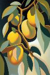 Twi Wild Indigo Magnolias-Lea Faucher-Art Print