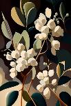 Twi Wild Indigo Magnolias-Lea Faucher-Art Print
