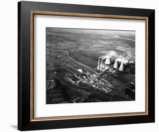 Lea Hall Colliery and Rugeley a Power Station, Staffordshire, 1963-Michael Walters-Framed Photographic Print