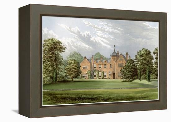 Lea, Lincolnshire, Home of Baronet Anderson, C1880-Benjamin Fawcett-Framed Premier Image Canvas