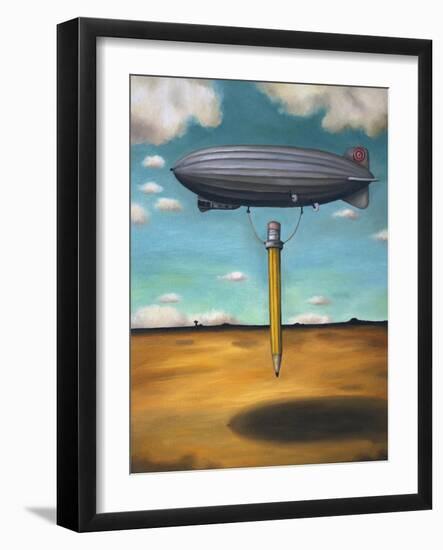 Lead Zepplin-Leah Saulnier-Framed Giclee Print