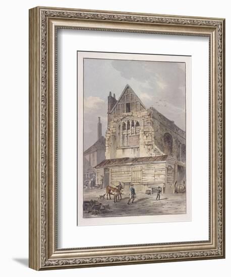 Leadenhall Chapel, London, C1810-George Shepherd-Framed Giclee Print