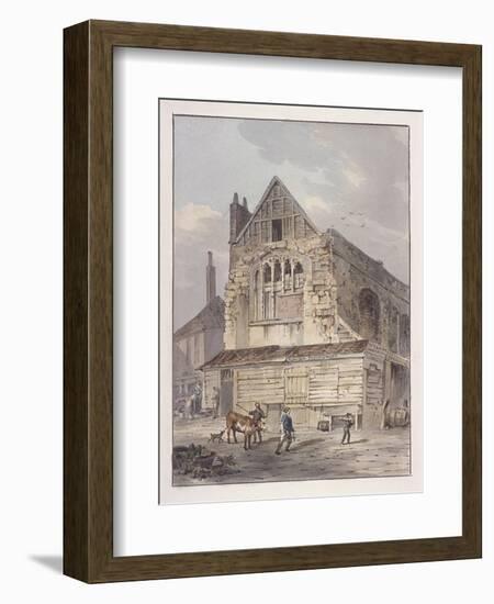 Leadenhall Chapel, London, C1810-George Shepherd-Framed Giclee Print