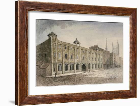 Leadenhall, City of London, 1785-John Carter-Framed Giclee Print