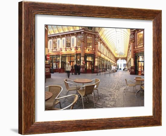 Leadenhall Market, City of London, London, England, United Kingdom, Europe-Vincenzo Lombardo-Framed Photographic Print