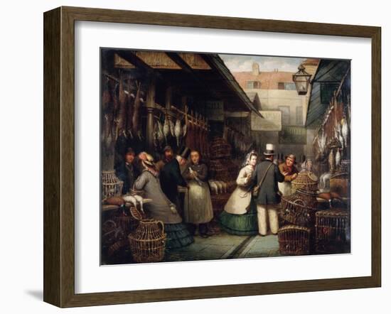 Leadenhall Market, London, 1865-Andries Scheerboom-Framed Giclee Print