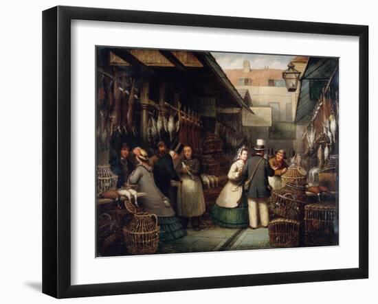 Leadenhall Market, London, 1865-Andries Scheerboom-Framed Giclee Print