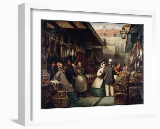 Leadenhall Market, London, 1865-Andries Scheerboom-Framed Giclee Print