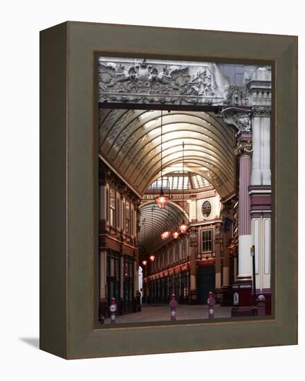 Leadenhall Market, London-Richard Bryant-Framed Premier Image Canvas